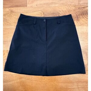 Nike Women's Dri-Fit black golf Sz M Skort Skirt